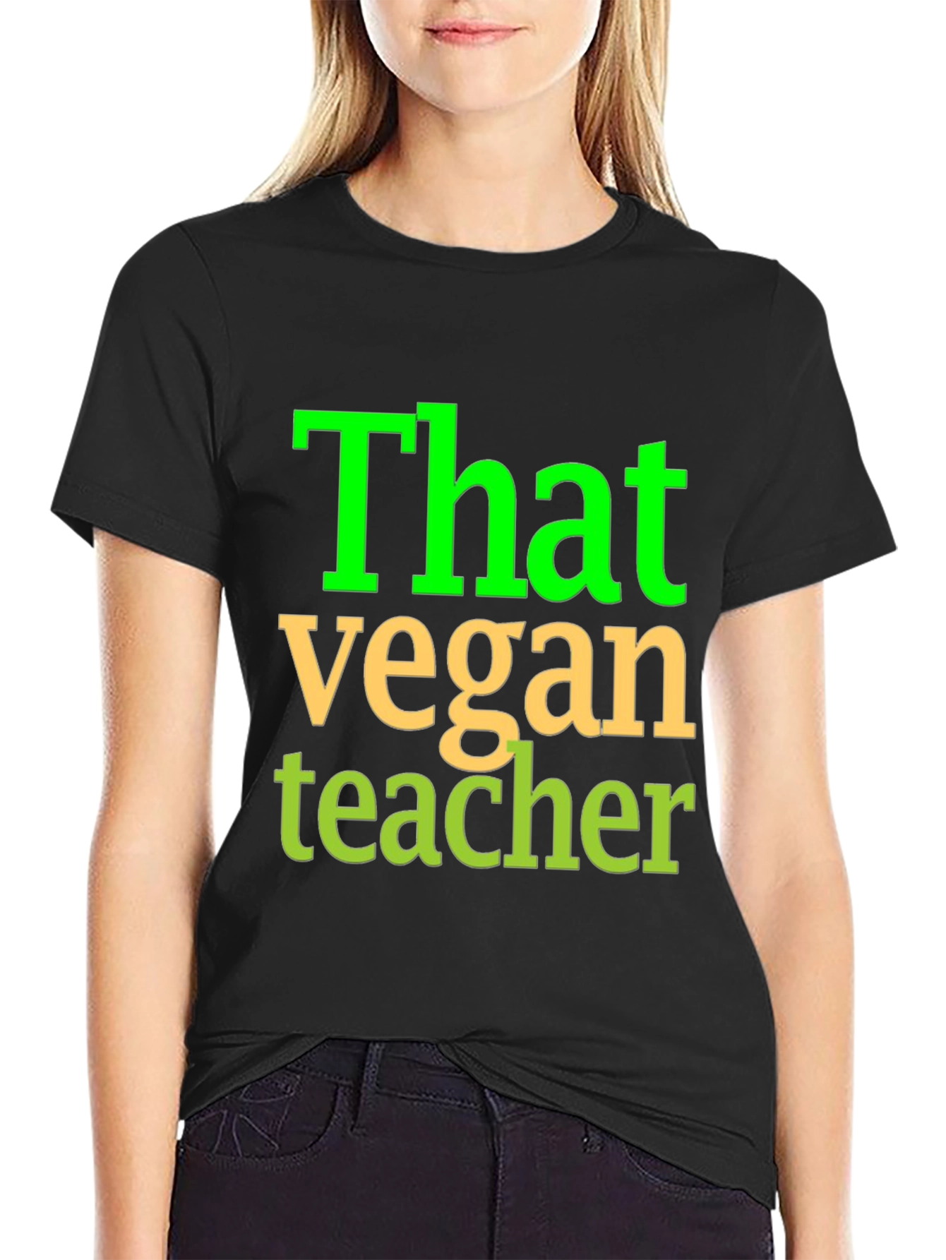 That Vegan Teacher Graphic T-Shirt