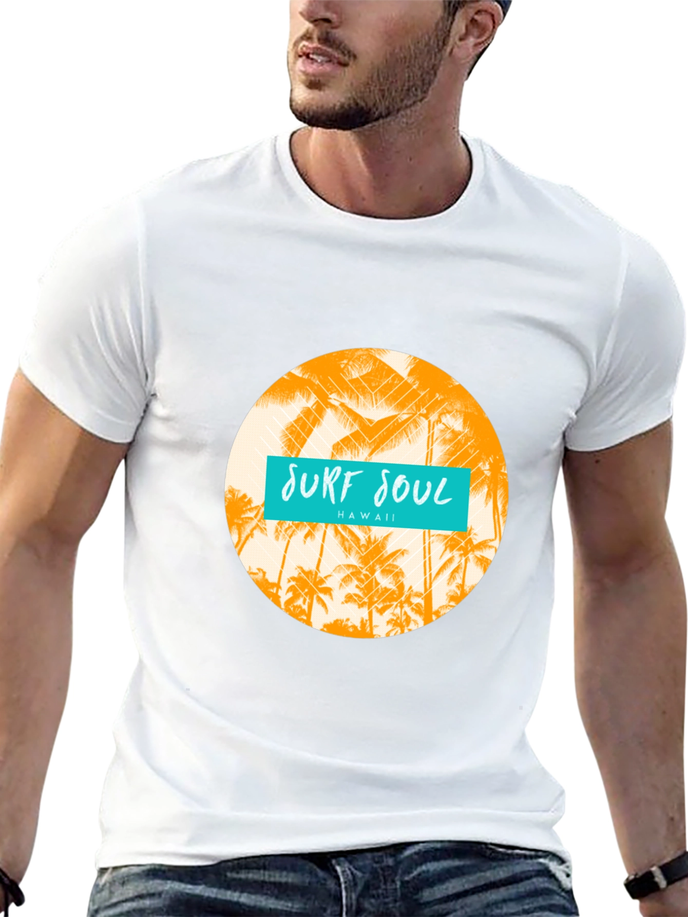 Surf Soul Hawaii T-Shirt - Black