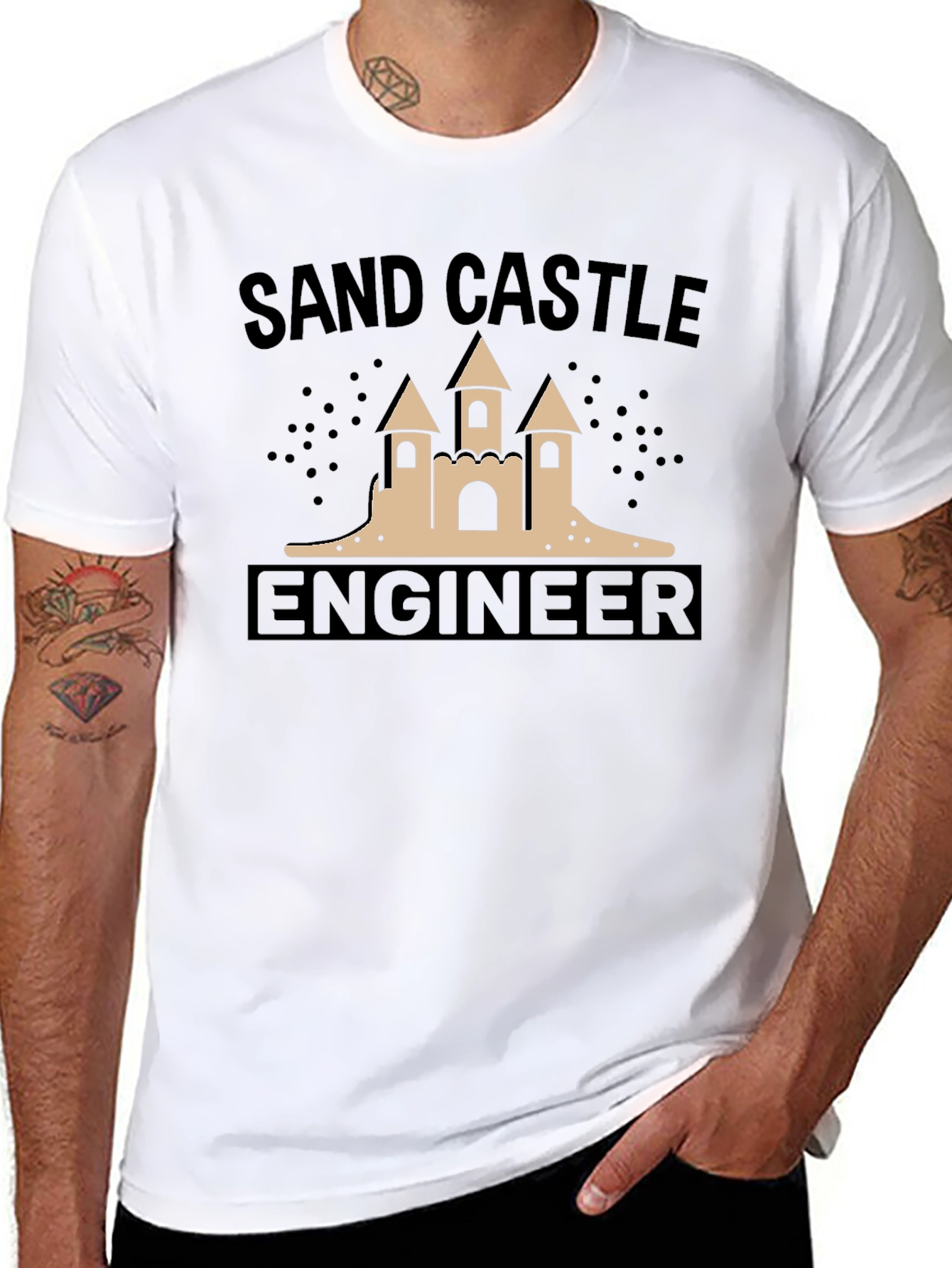 Sandcastle Engineer T-Shirt