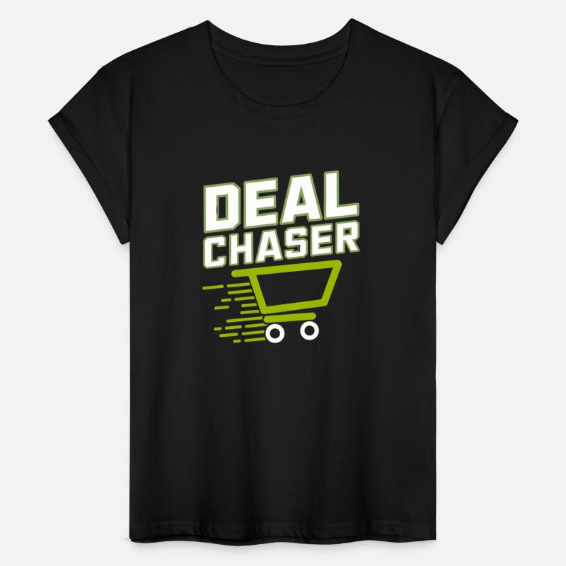Vibrant Shopping Cart - Deal Chaser Tee