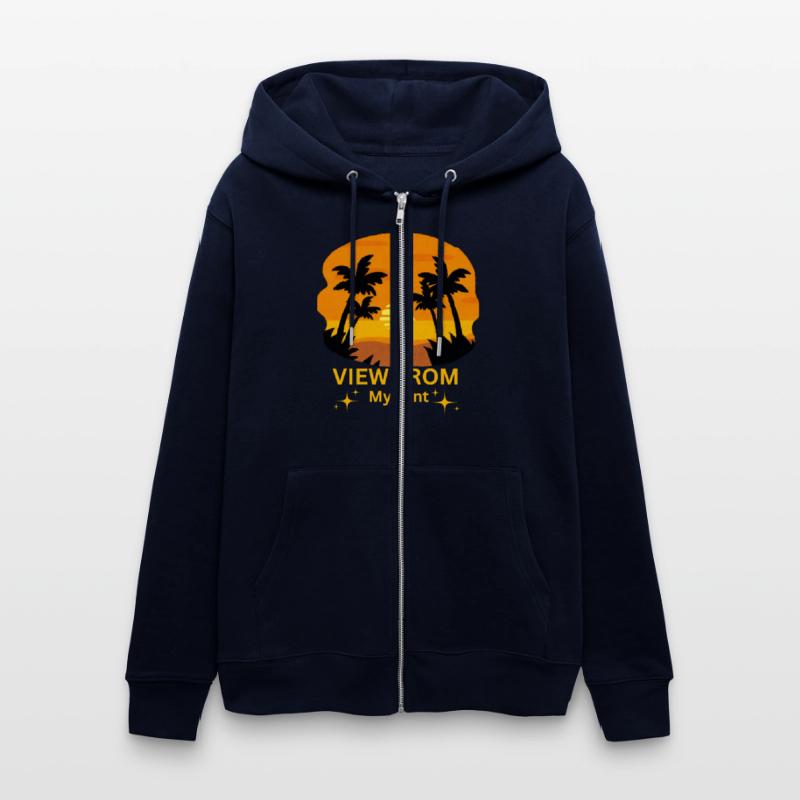 View from My Tent – Scenic Sunset Camping Shirt