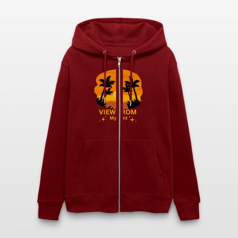 View from My Tent – Scenic Sunset Camping Shirt