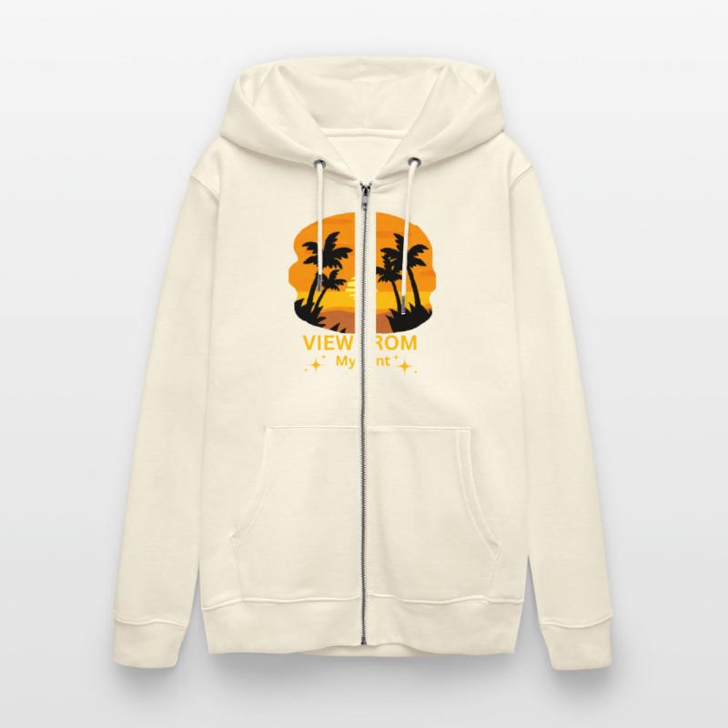 View from My Tent – Scenic Sunset Camping Shirt