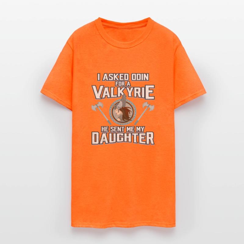 Viking Baby Daughter Dad Fathers Day Gods Gift