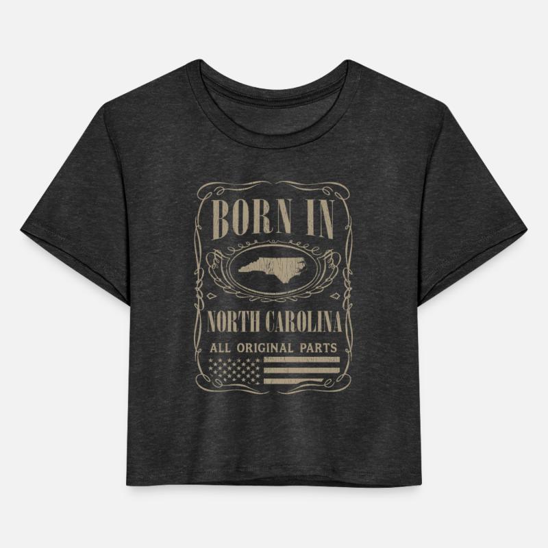 Vintage America US States Born North Carolina