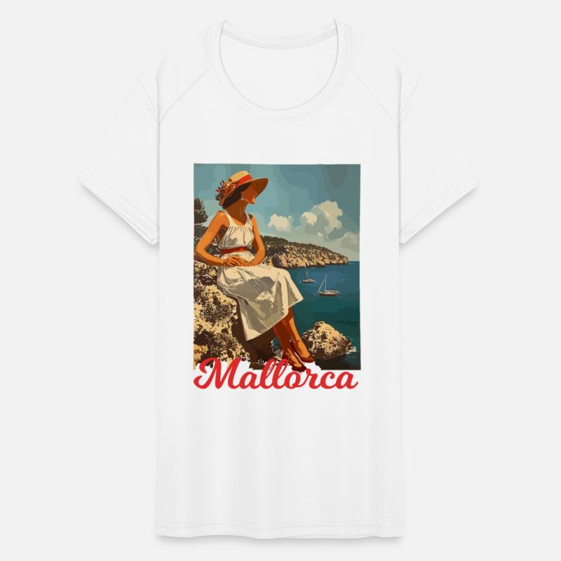 Vintage Mallorca Travel Spain Island