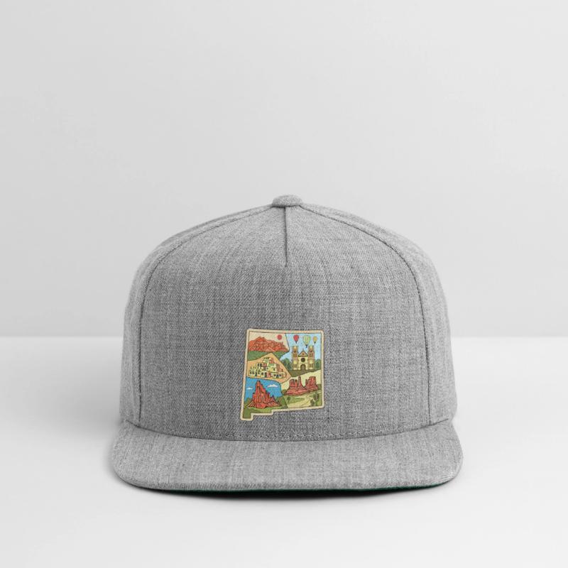 Vintage New Mexico State Map Albuquerque Las Vegas