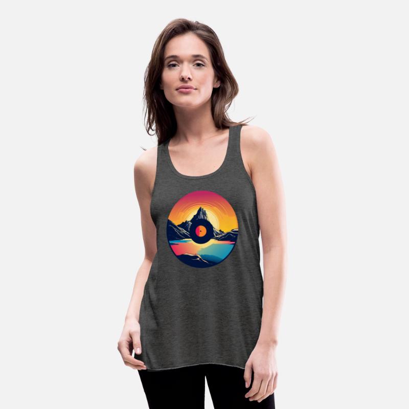 Vinyl Transforms into Mountain Landscape