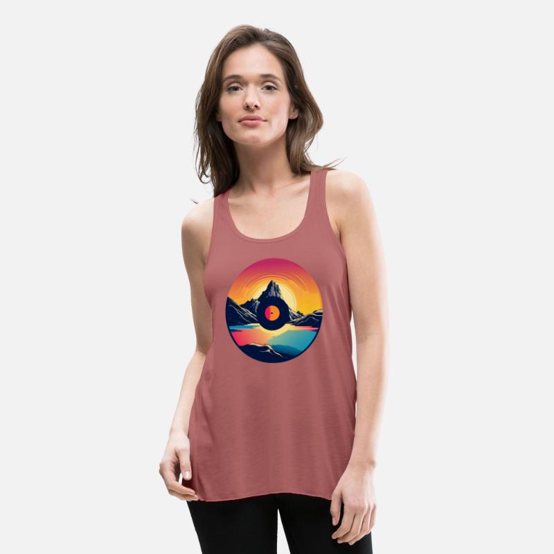 Vinyl Transforms into Mountain Landscape