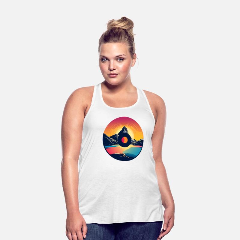 Vinyl Transforms into Mountain Landscape