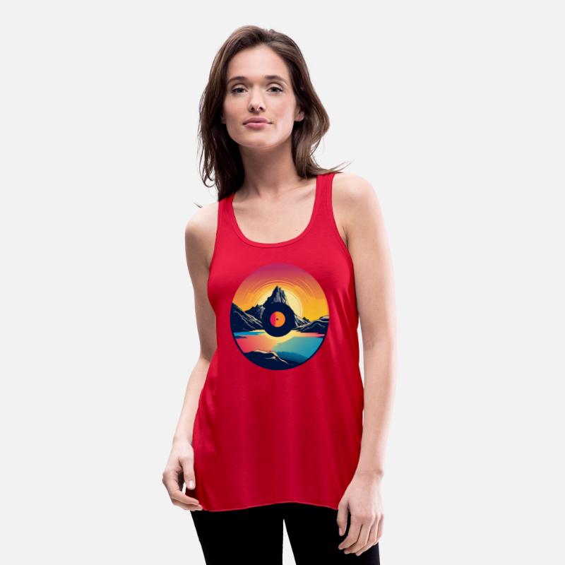 Vinyl Transforms into Mountain Landscape