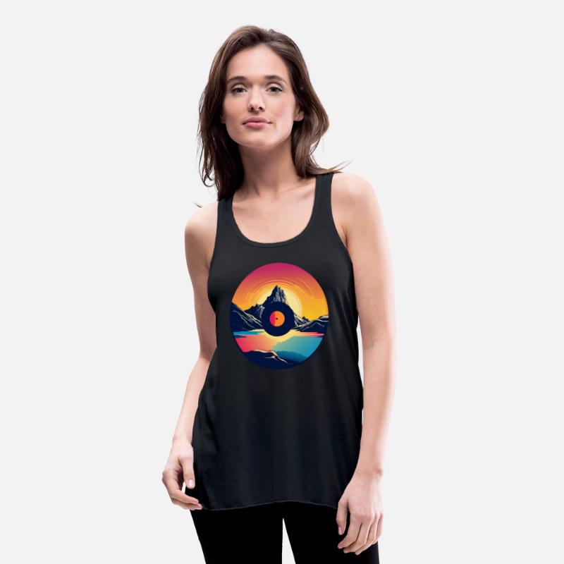 Vinyl Transforms into Mountain Landscape