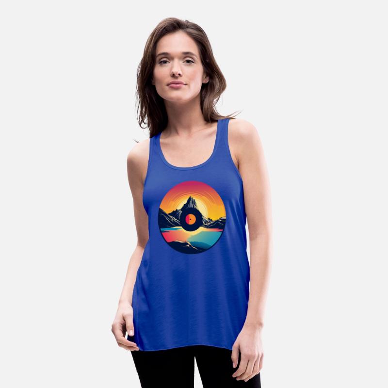 Vinyl Transforms into Mountain Landscape