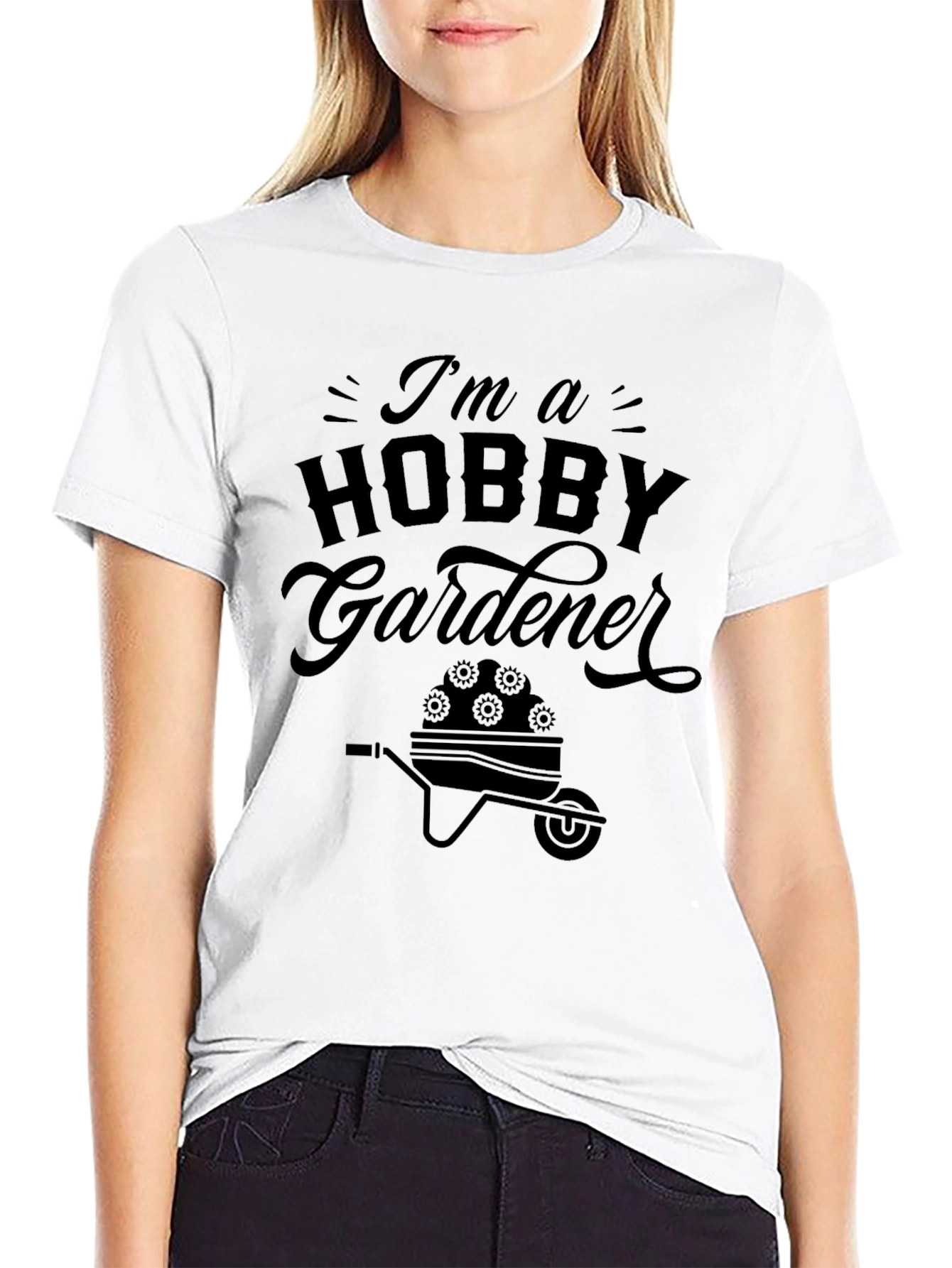 Hobby Gardener Graphic T-Shirt - Black Cotton Tee