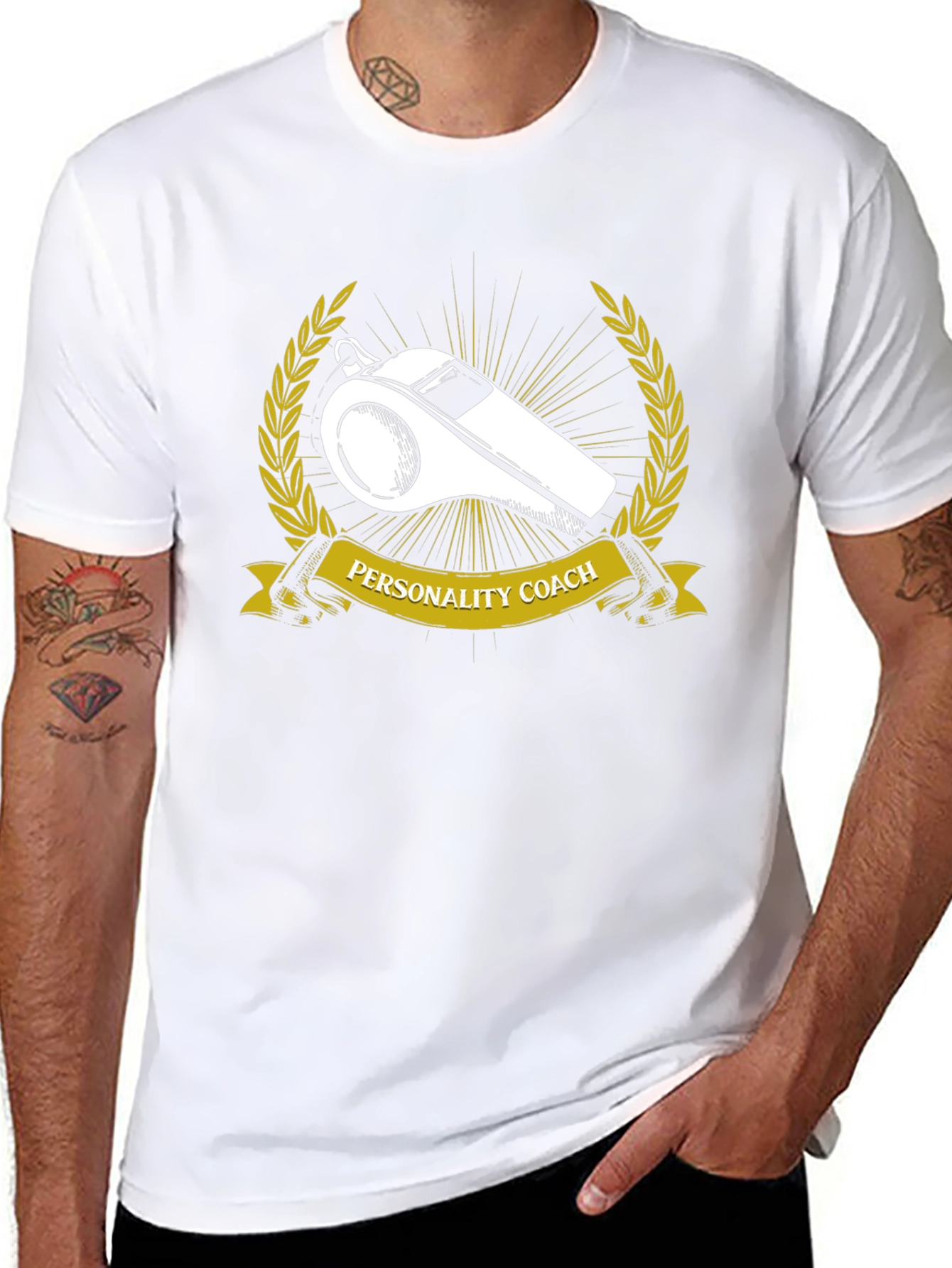 Personality Coach T-Shirt - Whistle Graphic Tee