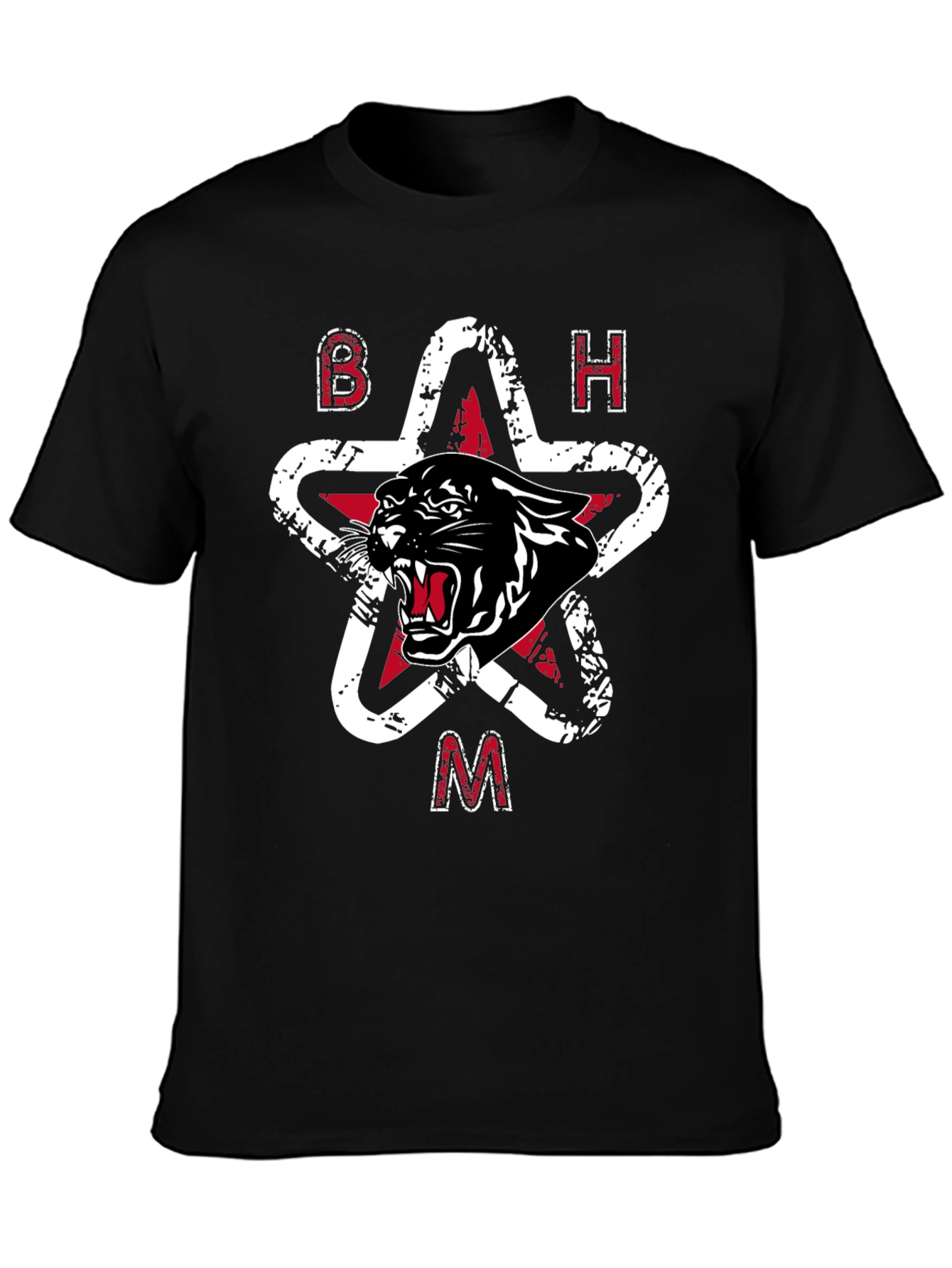 BHAM Panther Star Graphic T-Shirt