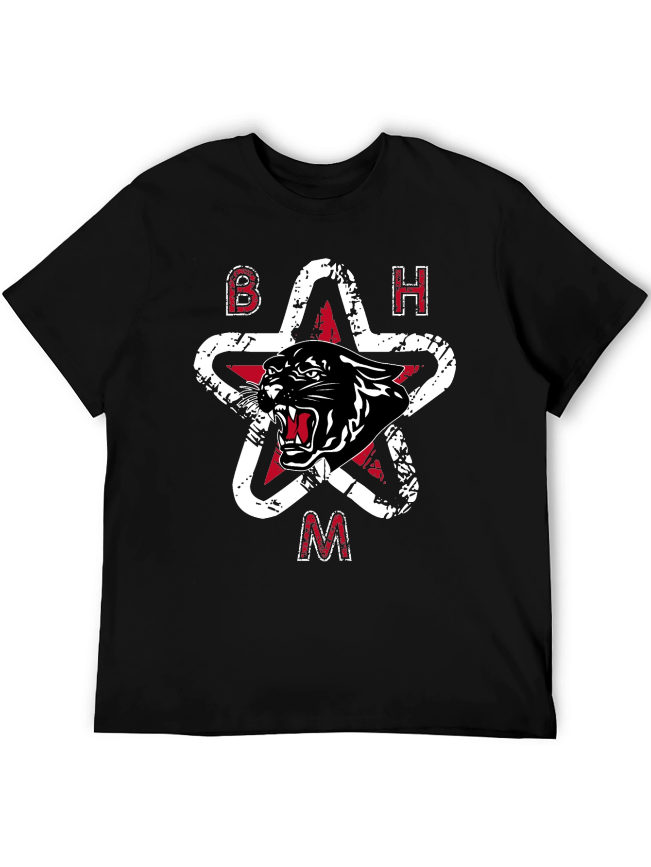 BHAM Panther Star Graphic T-Shirt