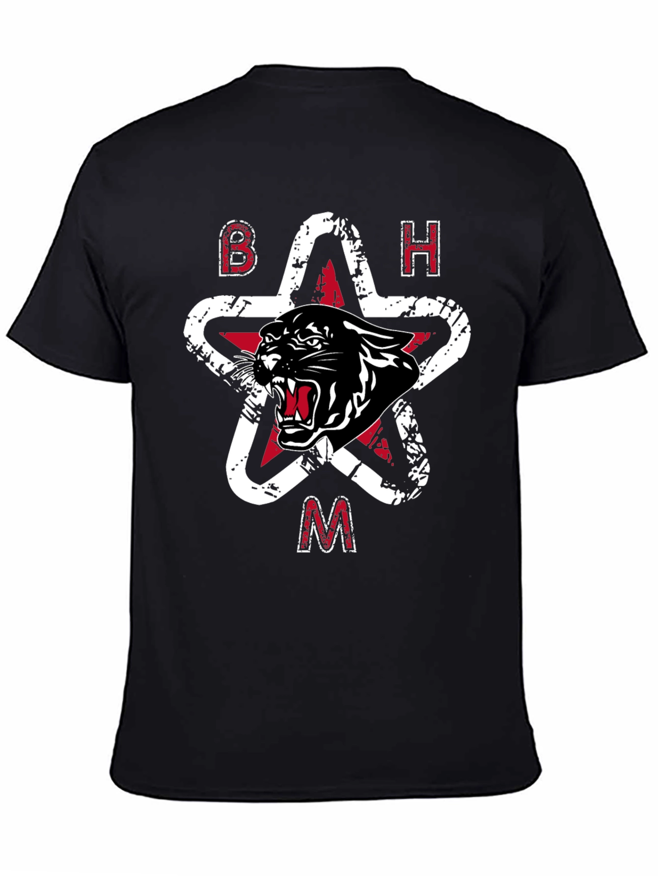 BHAM Panther Star Graphic T-Shirt