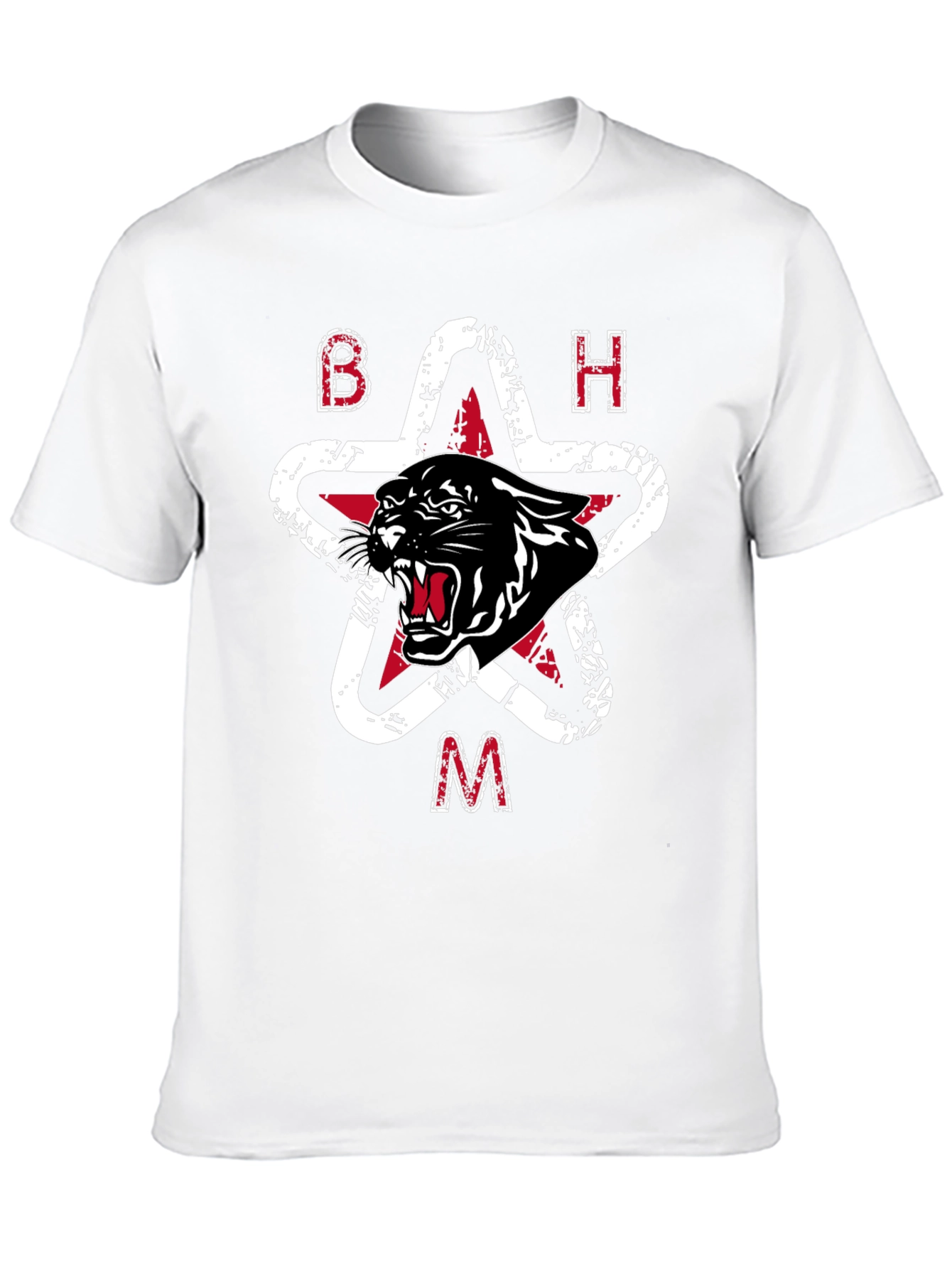 BHAM Panther Star Graphic T-Shirt