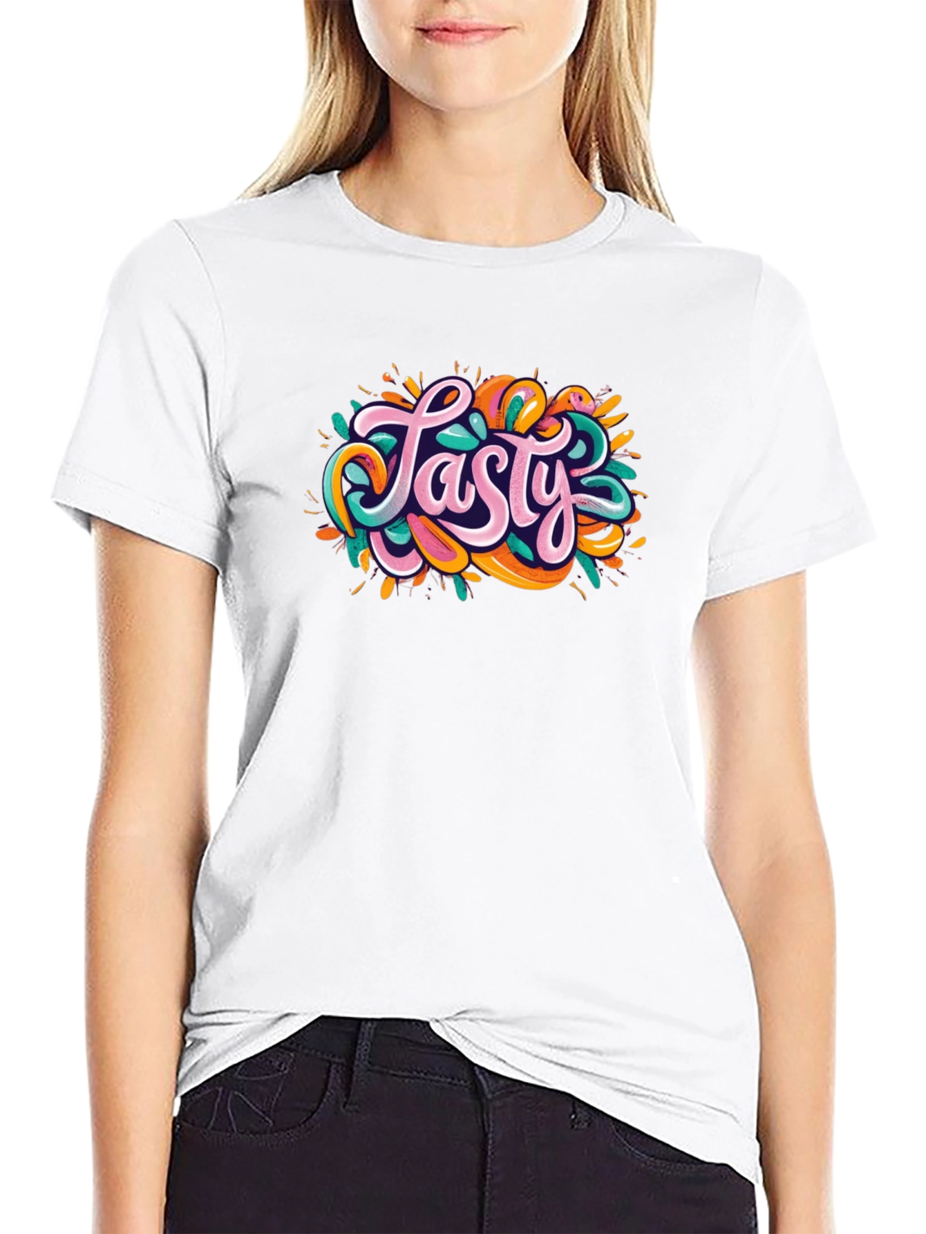 Tasty Graphic Tee - Cool Streetwear Style