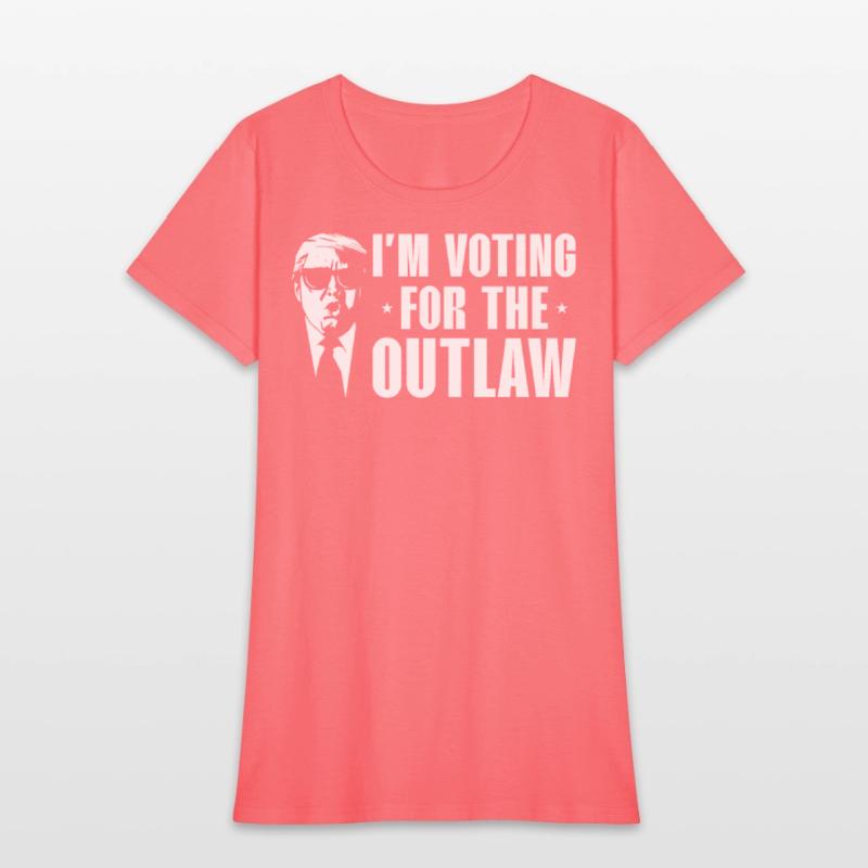 Voting for the Outlaw Trump Tee