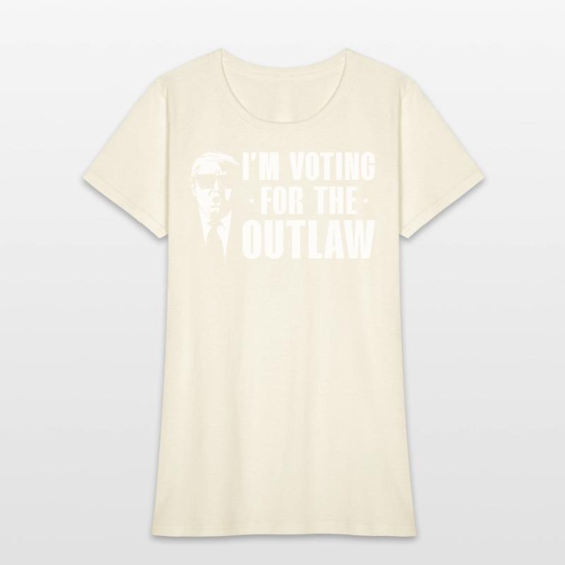 Voting for the Outlaw Trump Tee