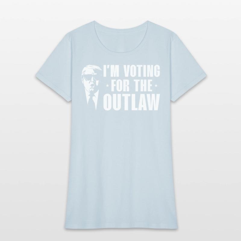 Voting for the Outlaw Trump Tee
