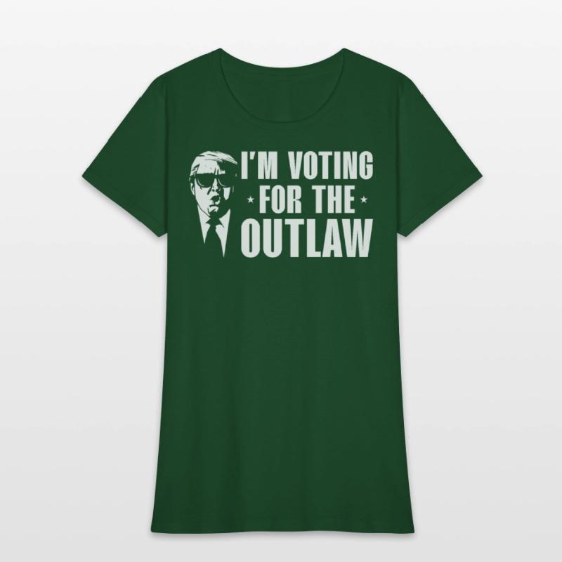 Voting for the Outlaw Trump Tee