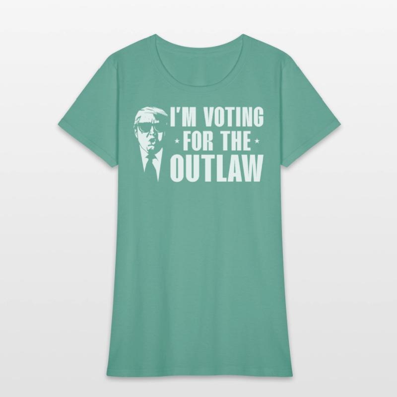 Voting for the Outlaw Trump Tee