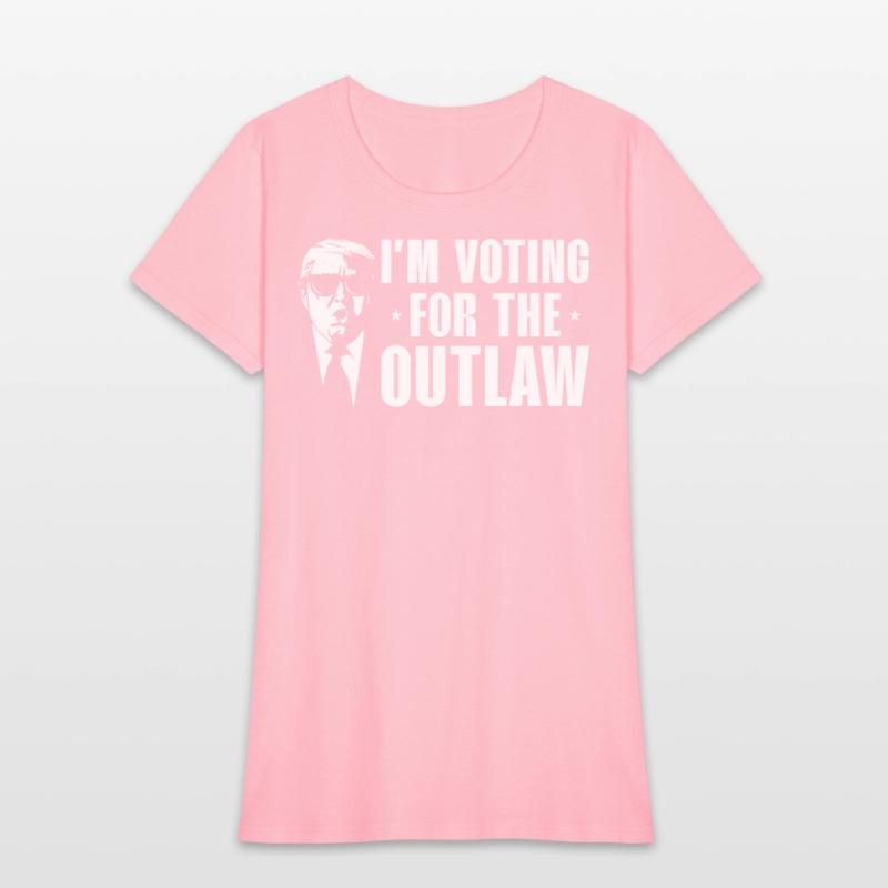 Voting for the Outlaw Trump Tee