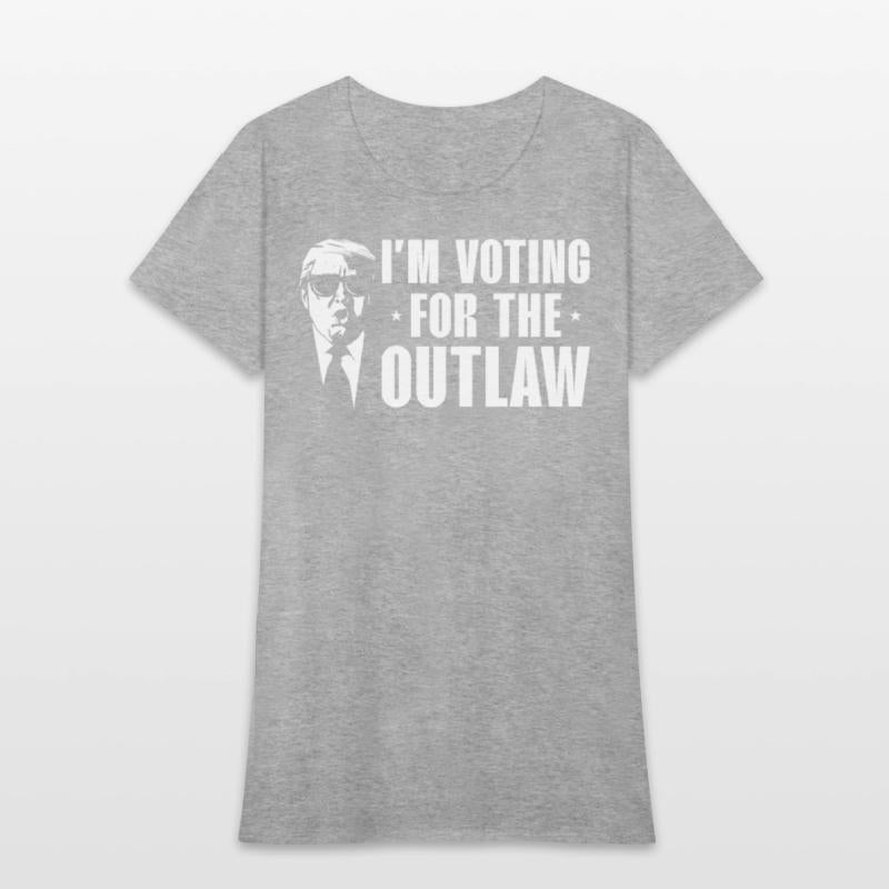 Voting for the Outlaw Trump Tee