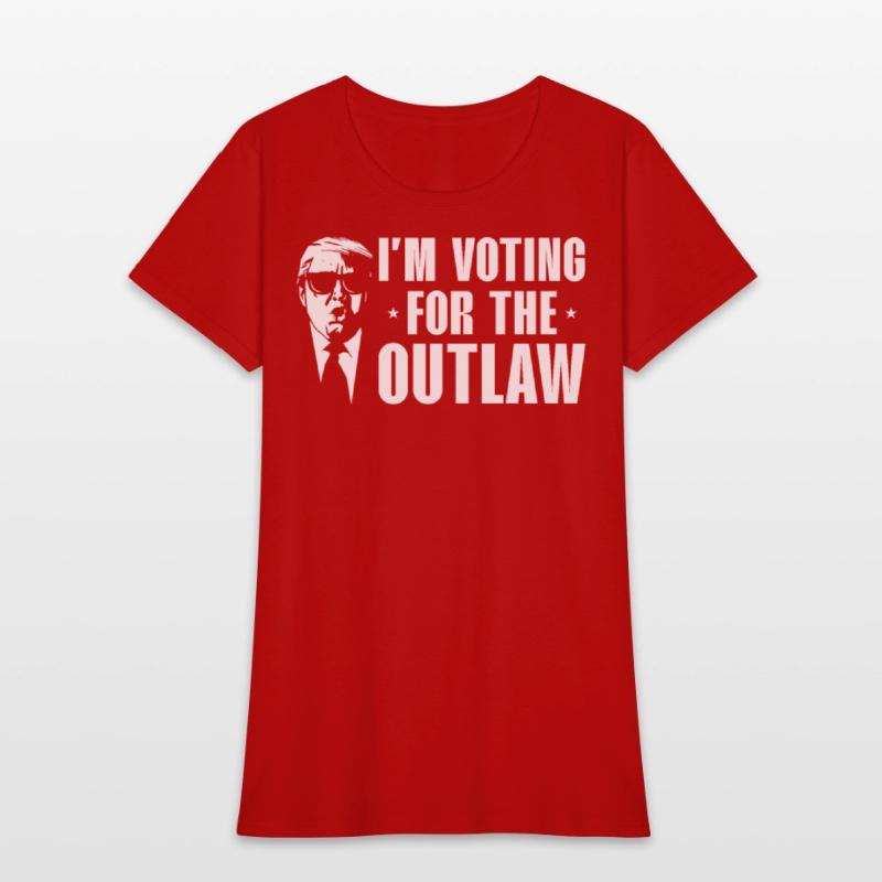Voting for the Outlaw Trump Tee