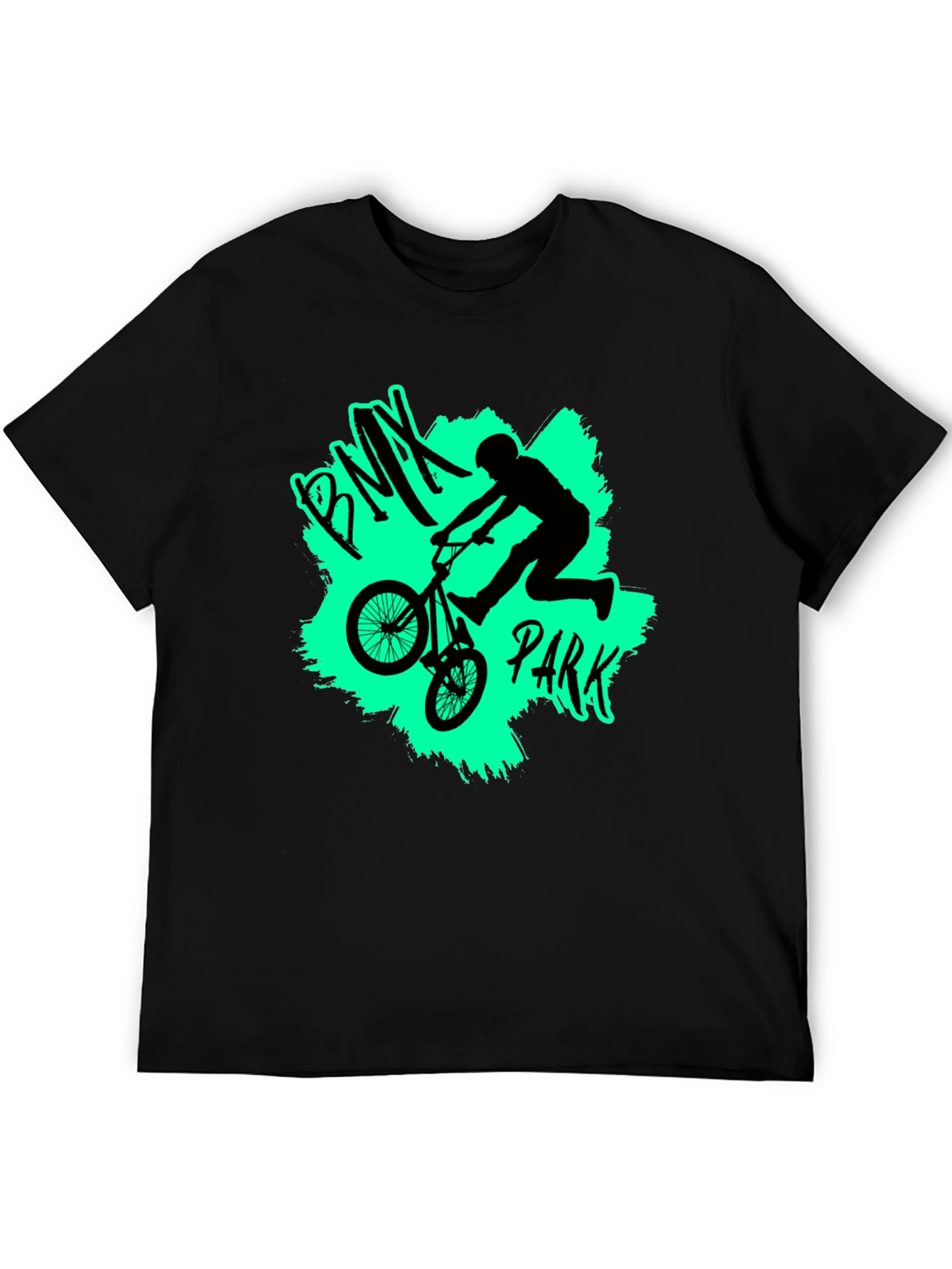 BMX Park Tee - Black Graphic T-Shirt