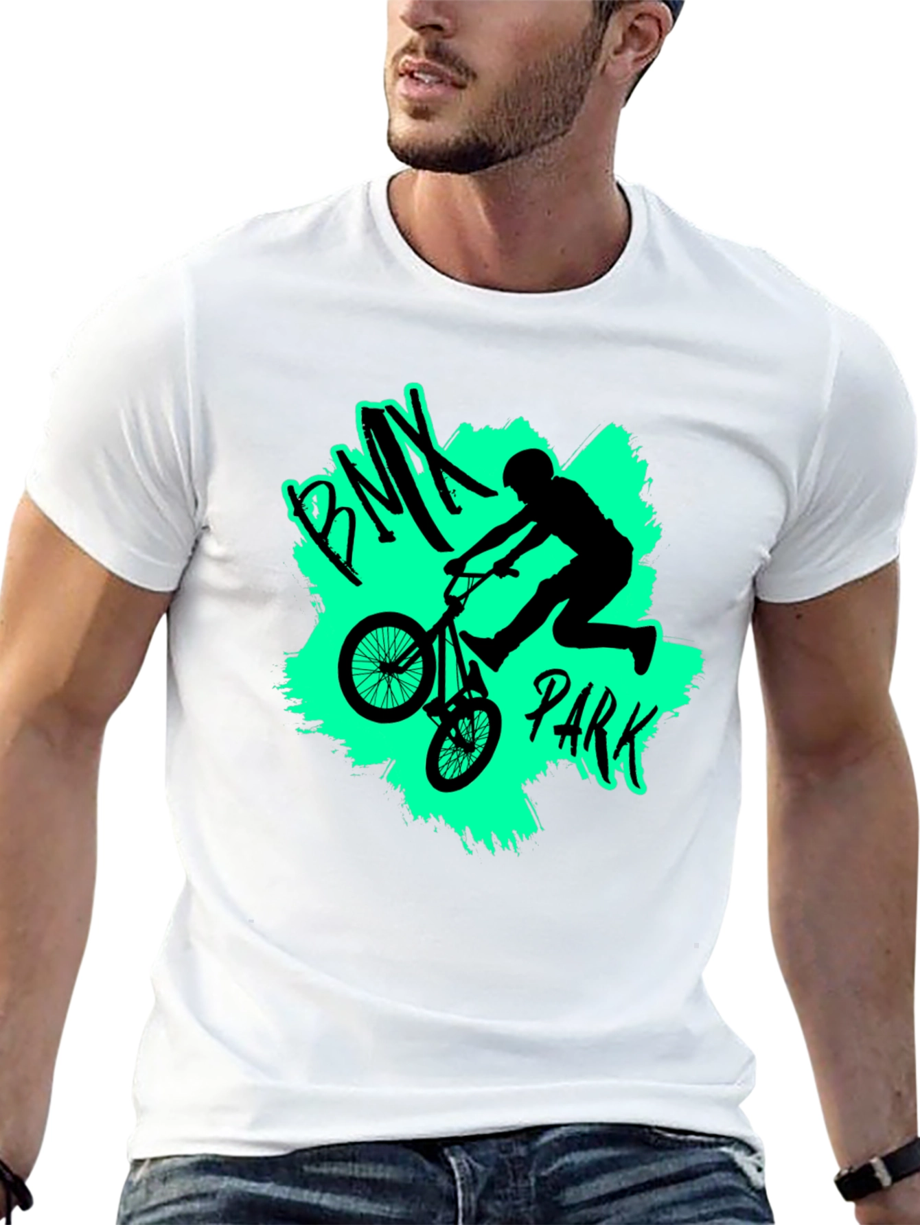BMX Park Tee - Black Graphic T-Shirt