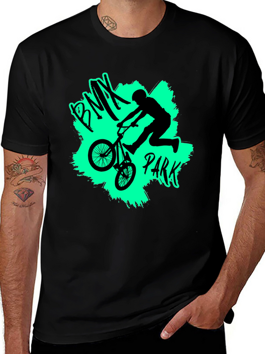 BMX Park Tee - Black Graphic T-Shirt