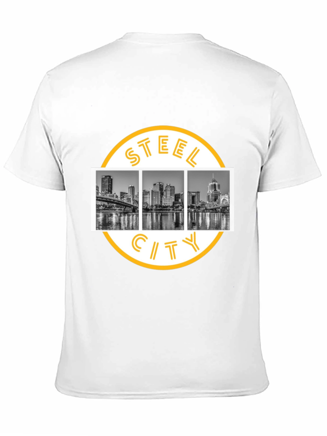 Steel City Black Graphic Tee
