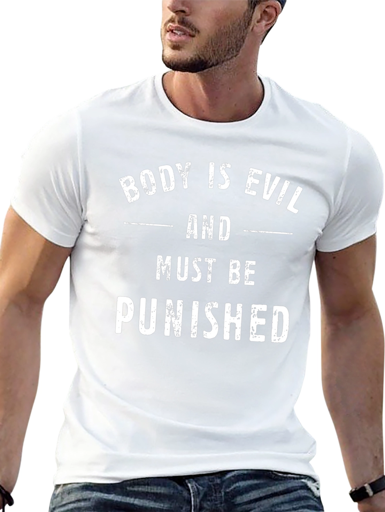 Body is Evil Graphic Tee