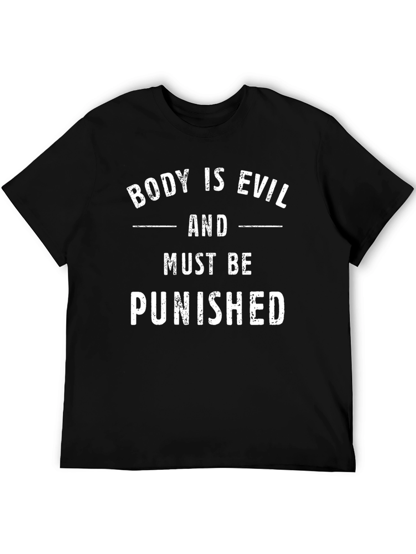Body is Evil Graphic Tee