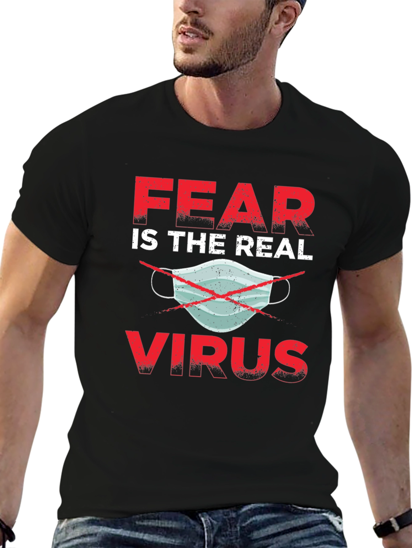 Fear is the Real Virus T-Shirt