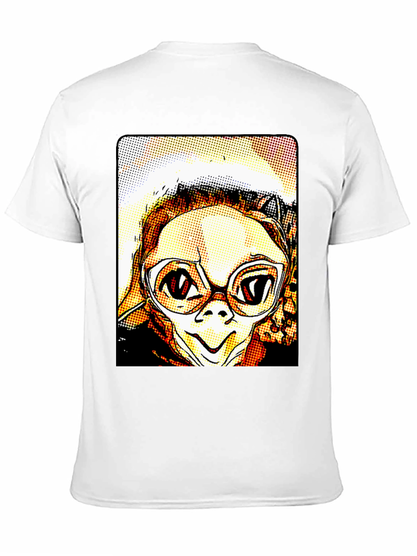 Pop Art E.T. Graphic Black T-Shirt
