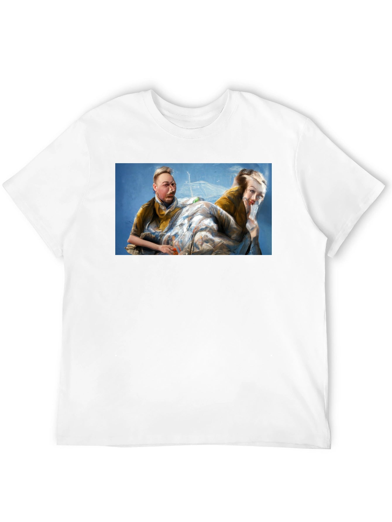 Artistic T-Shirt with Unique Portrait Design