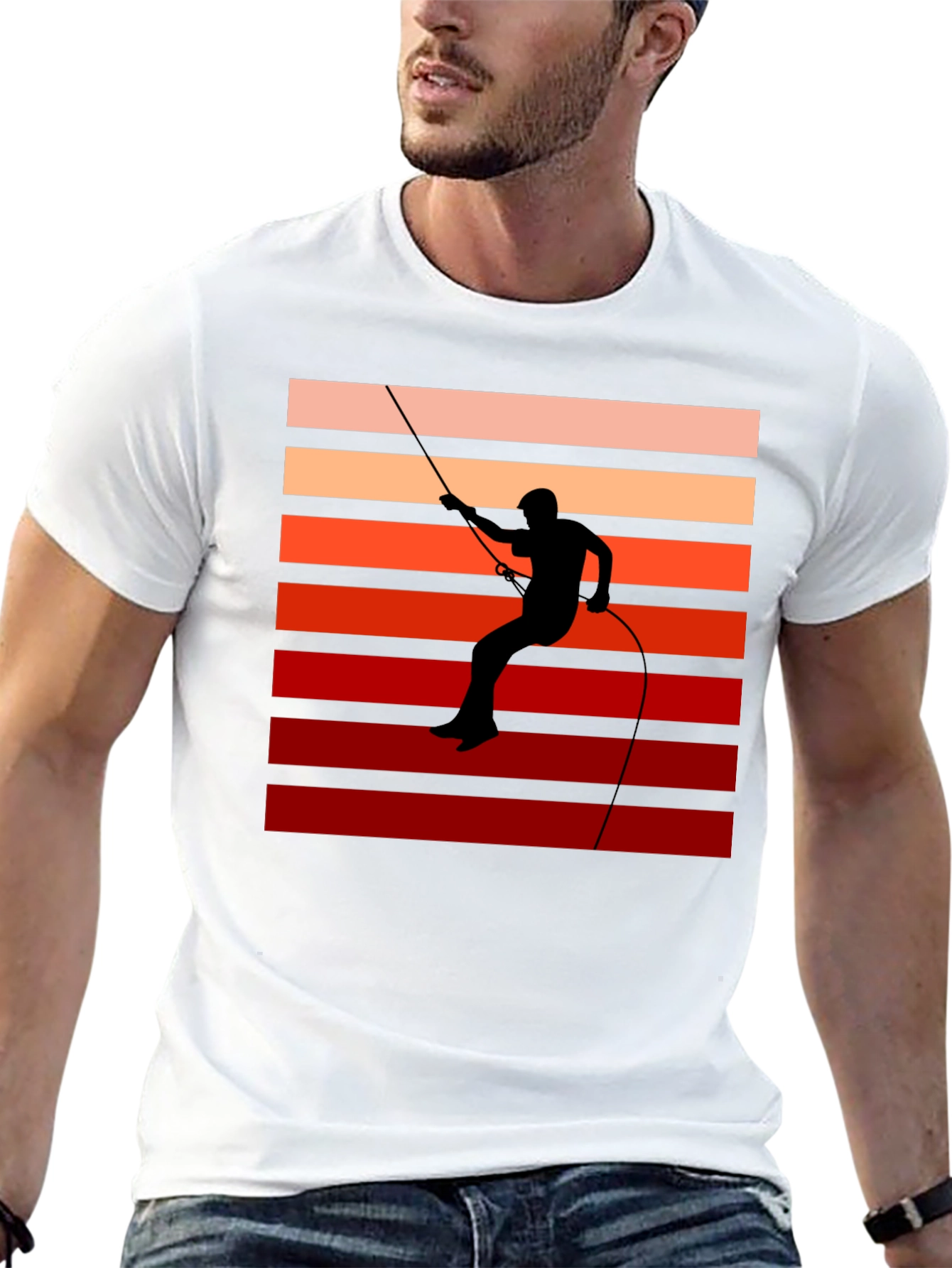 Retro Rock Climbing T-Shirt