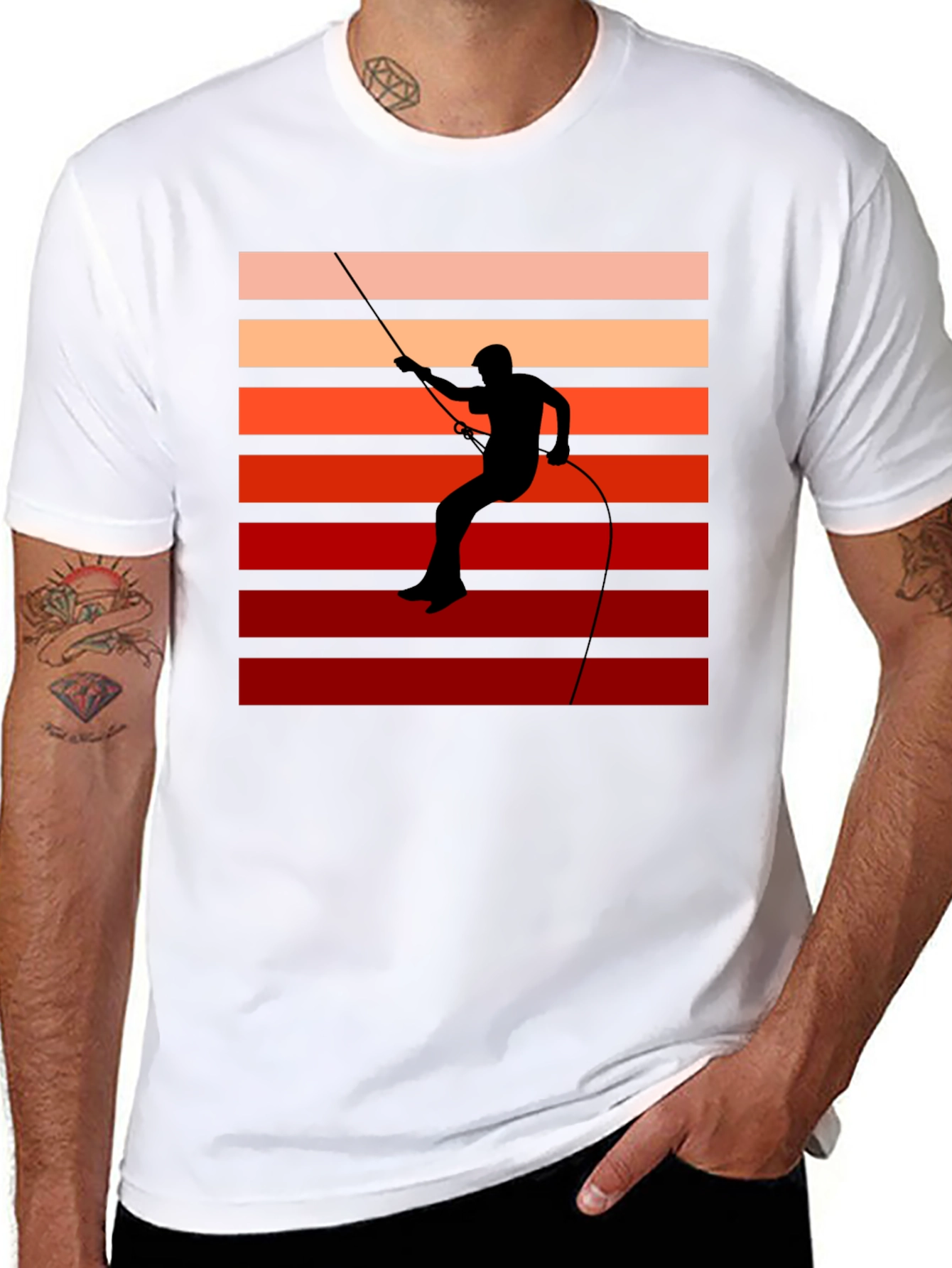 Retro Rock Climbing T-Shirt