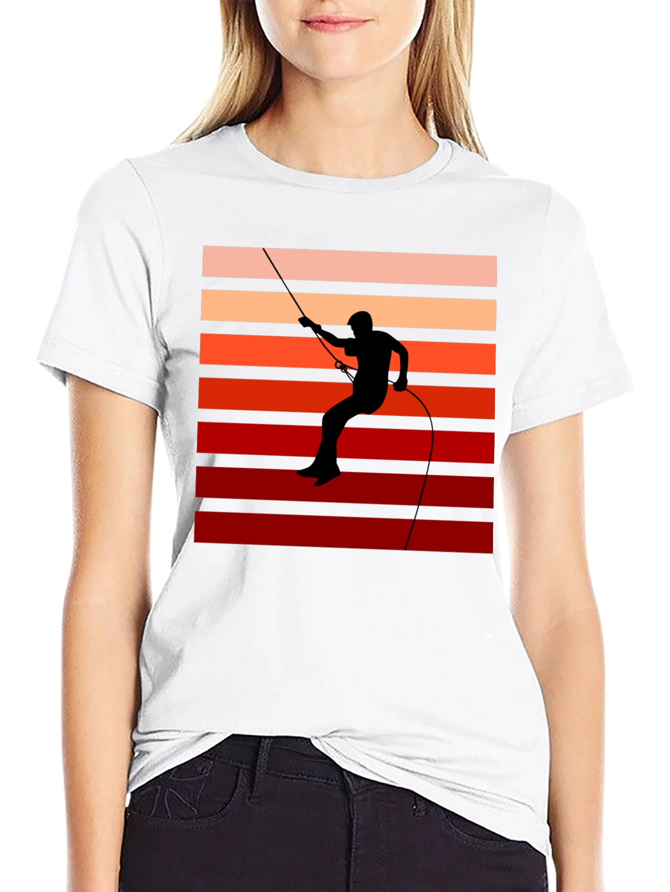 Retro Rock Climbing T-Shirt