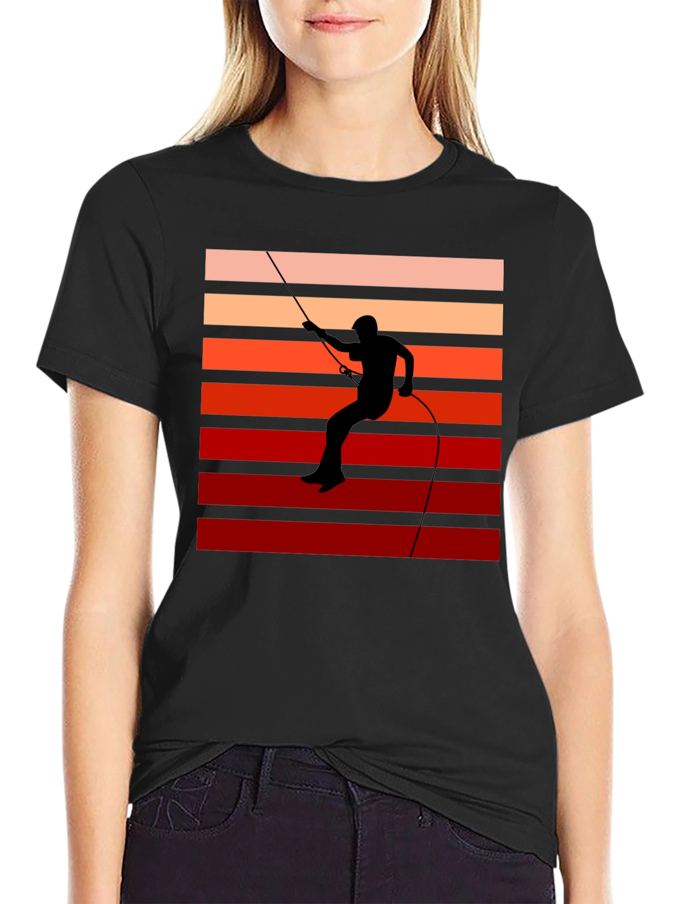 Retro Rock Climbing T-Shirt