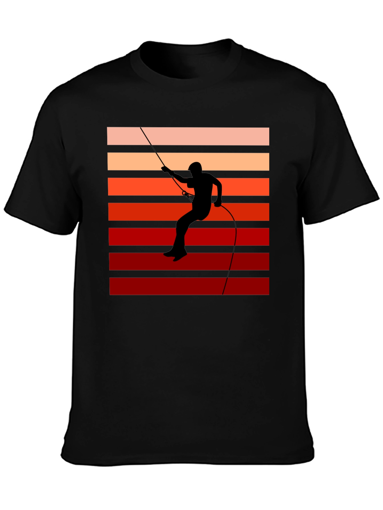Retro Rock Climbing T-Shirt