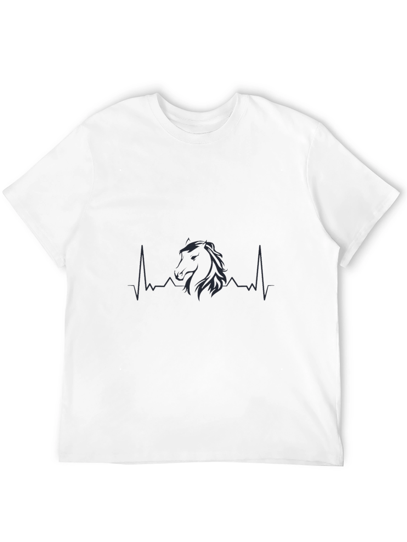 Heartbeat Horse Graphic T-Shirt