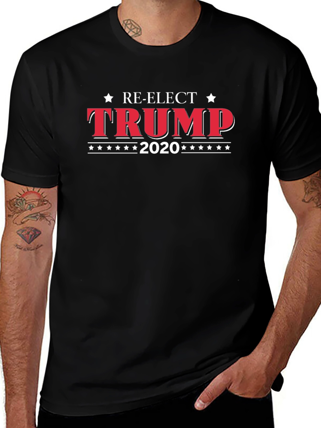 Re-Elect Trump 2020 Graphic T-Shirt