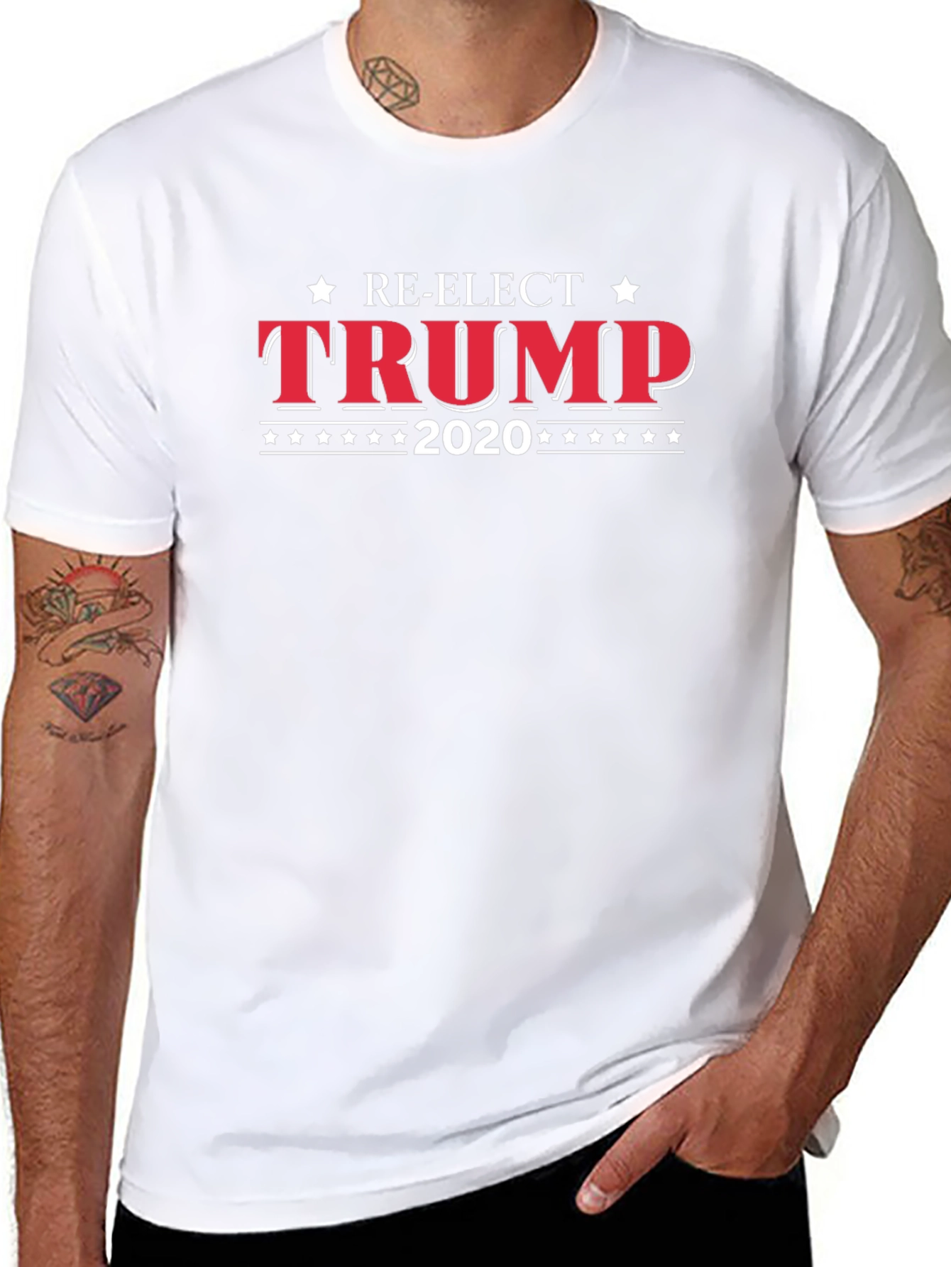 Re-Elect Trump 2020 Graphic T-Shirt