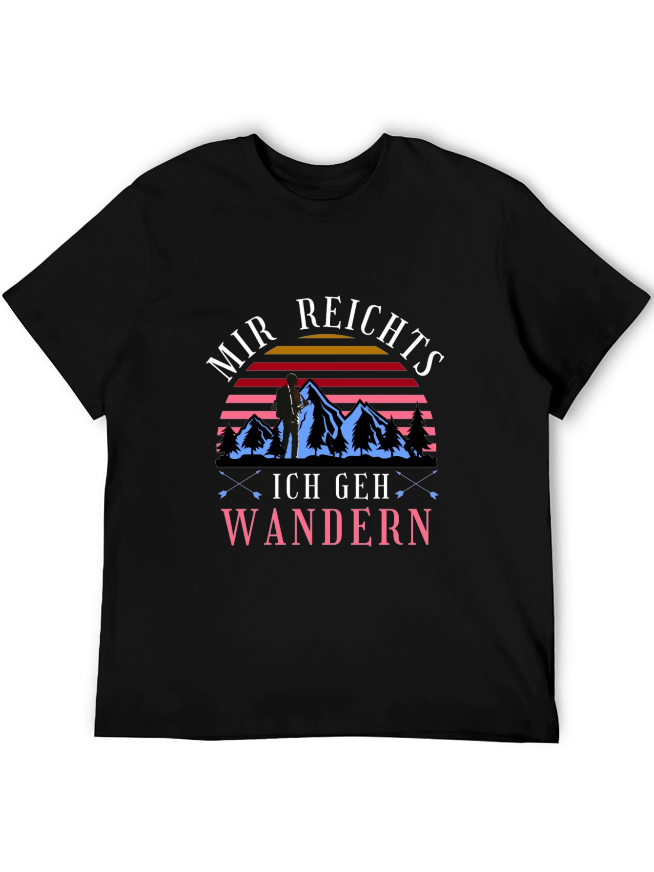 Mir Reichts Ich Geh Wandern Hiking T-Shirt